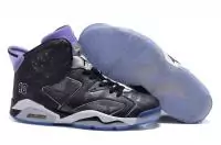 nike air jordan 6 vi femmes retro basketball chaussures slam dunk purple